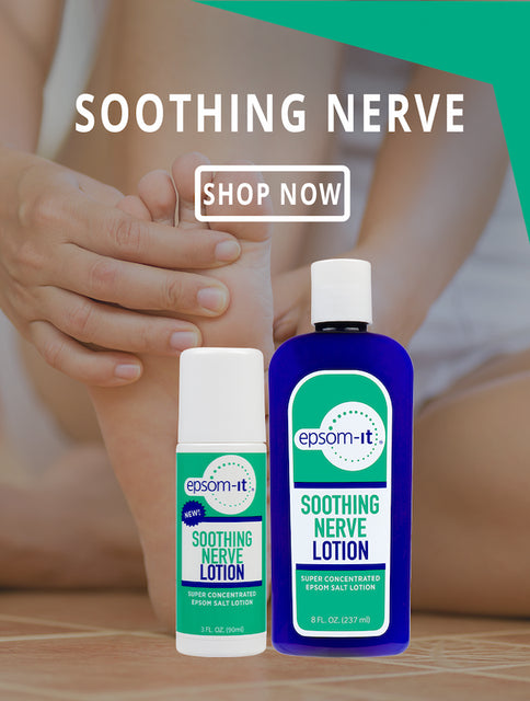 Epsom-It Soothing Nerve Lotion - Shop Now for Natural Nerve Pain Relief